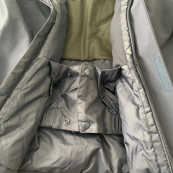 SALOMON Mens Brilliant AdvancedSkin Dry Ski Jacket Navy XL - Picture 7 of 11